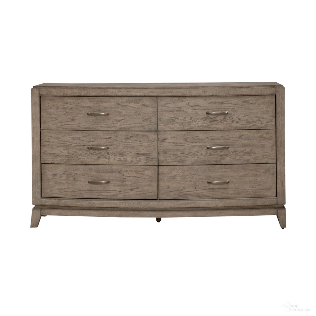 The appearance of Avalon 6 Drawer Dresser In Brown designed by Liberty in the modern / contemporary interior design. This brown piece of furniture was selected by 1StopBedrooms from Avalon Collection to add a touch of cosiness and style into your home. Sku: 805-BR31. Material: Rubberwood.