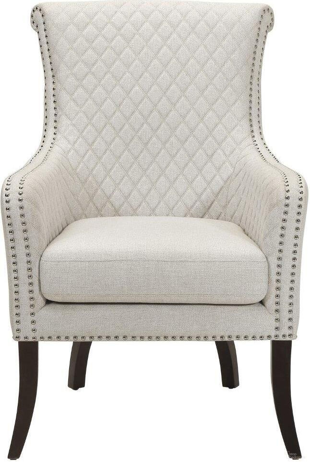 The appearance of Avalon Beige Quilted Accent Chair designed by Homelegance in the modern / contemporary interior design. This beige piece of furniture  was selected by 1StopBedrooms from Avalon Collection to add a touch of cosiness and style into your home. Sku: 1199F11S. Material: Textured.
