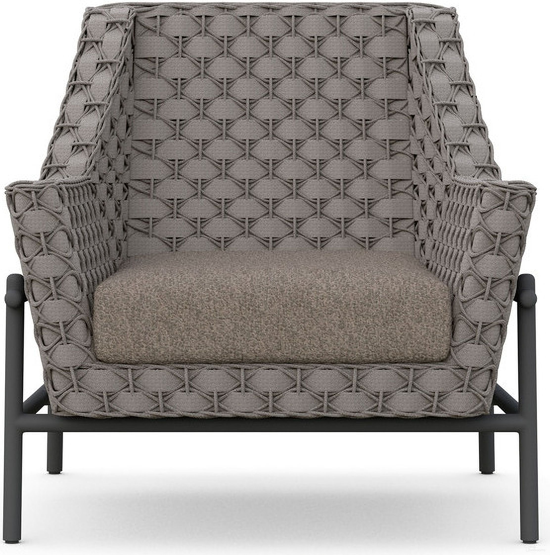 The appearance of Avalon Club Chair with Cushion In Espresso and Matte Charcoal designed by Azzurro Living in the modern / contemporary interior design. This espresso/matte charcoal piece of furniture was selected by 1StopBedrooms from Avalon Collection to add a touch of cosiness and style into your home. Sku: AVA-R02S1-P23. Material: Aluminum.