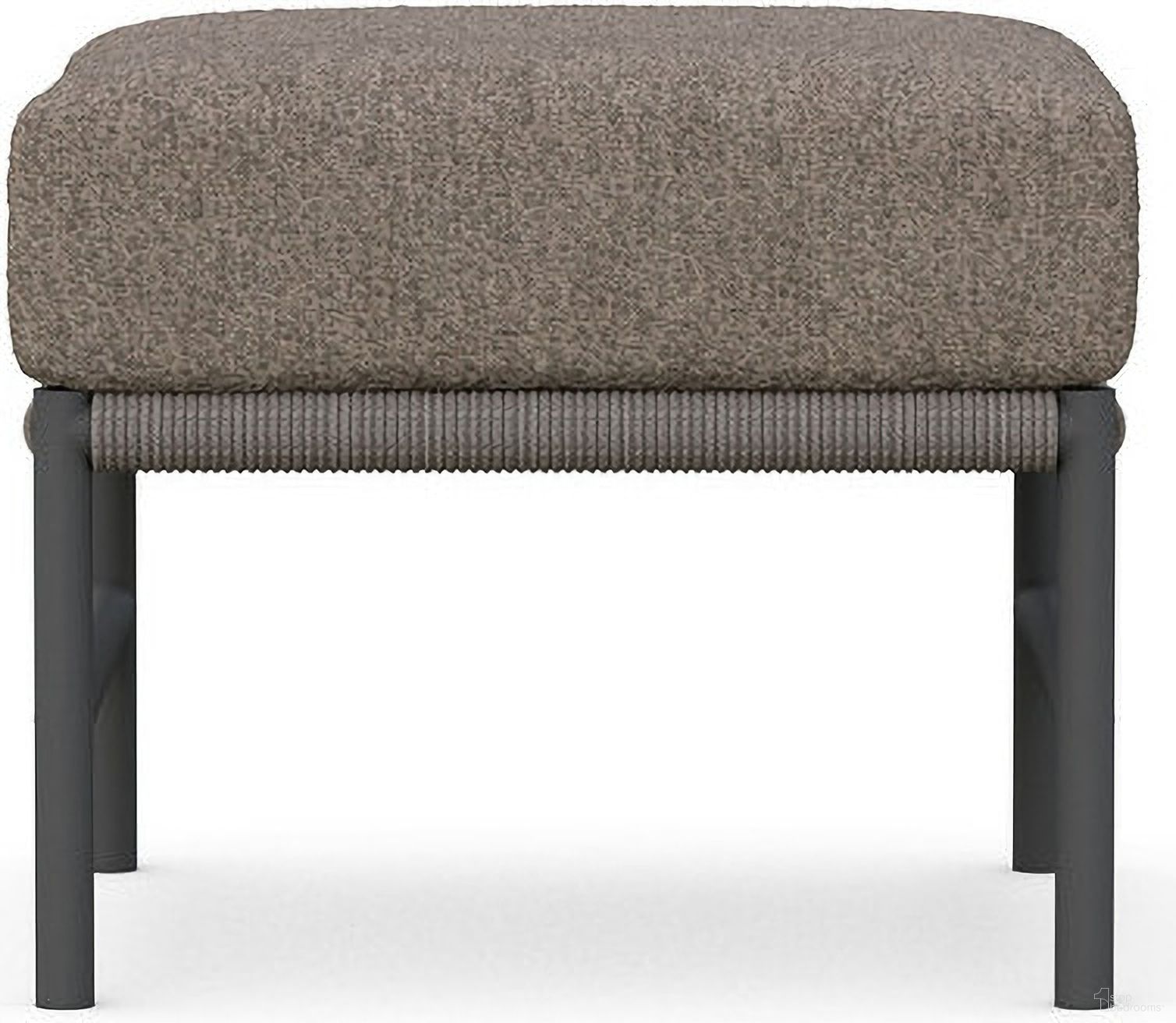 The appearance of Avalon Ottoman with Cushion In Espresso and Matte Charcoal designed by Azzurro Living in the modern / contemporary interior design. This espresso/matte charcoal piece of furniture was selected by 1StopBedrooms from Avalon Collection to add a touch of cosiness and style into your home. Sku: AVA-R02OT-P23. Material: Aluminum.