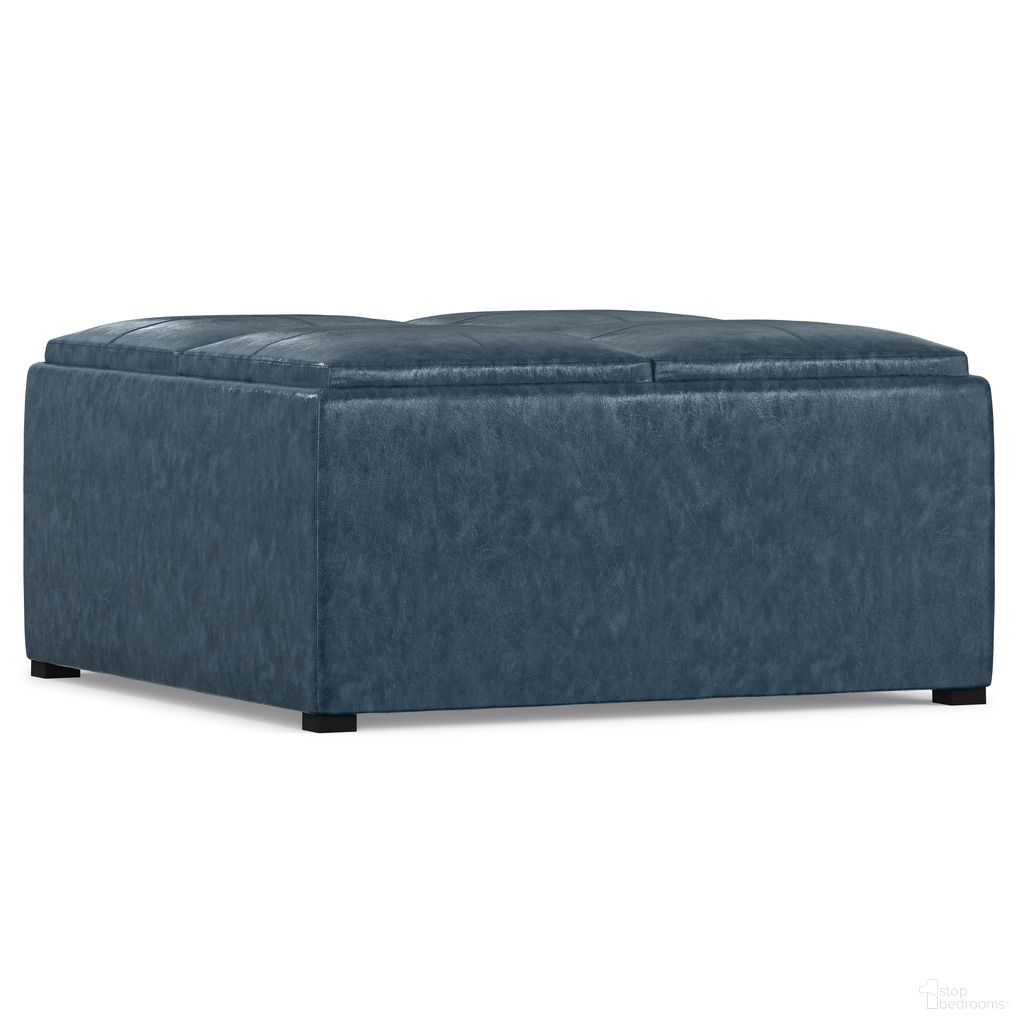 Simpli Home Avalon Storage Ottoman