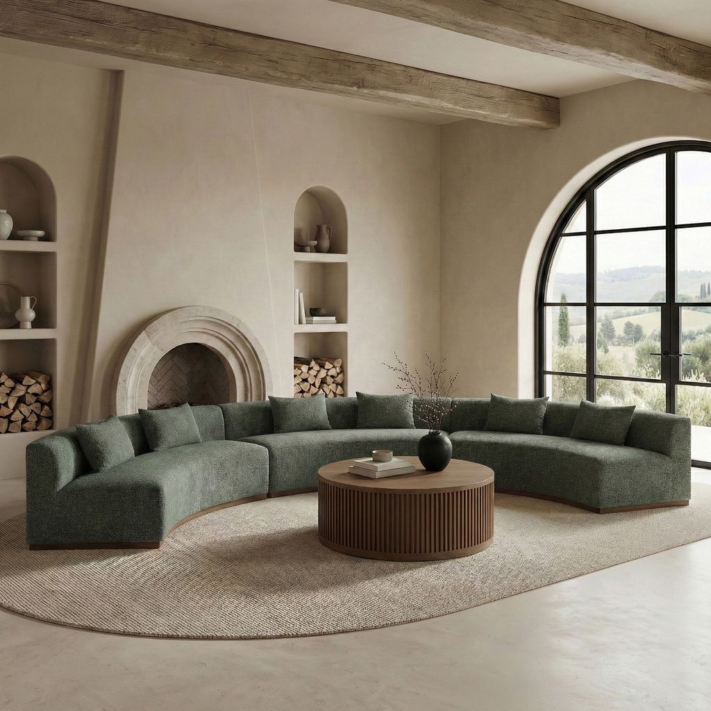 The appearance of Avanti 221.25 Inch Chenille Fabric Upholstered 3-Piece Modular Sectional In Olive designed by Meridian in the modern / contemporary interior design. This olive piece of furniture was selected by 1StopBedrooms from Avanti Collection to add a touch of cosiness and style into your home. Sku: 44016Olive-S;44016Olive-S;44016Olive-S. Material: Chenille.