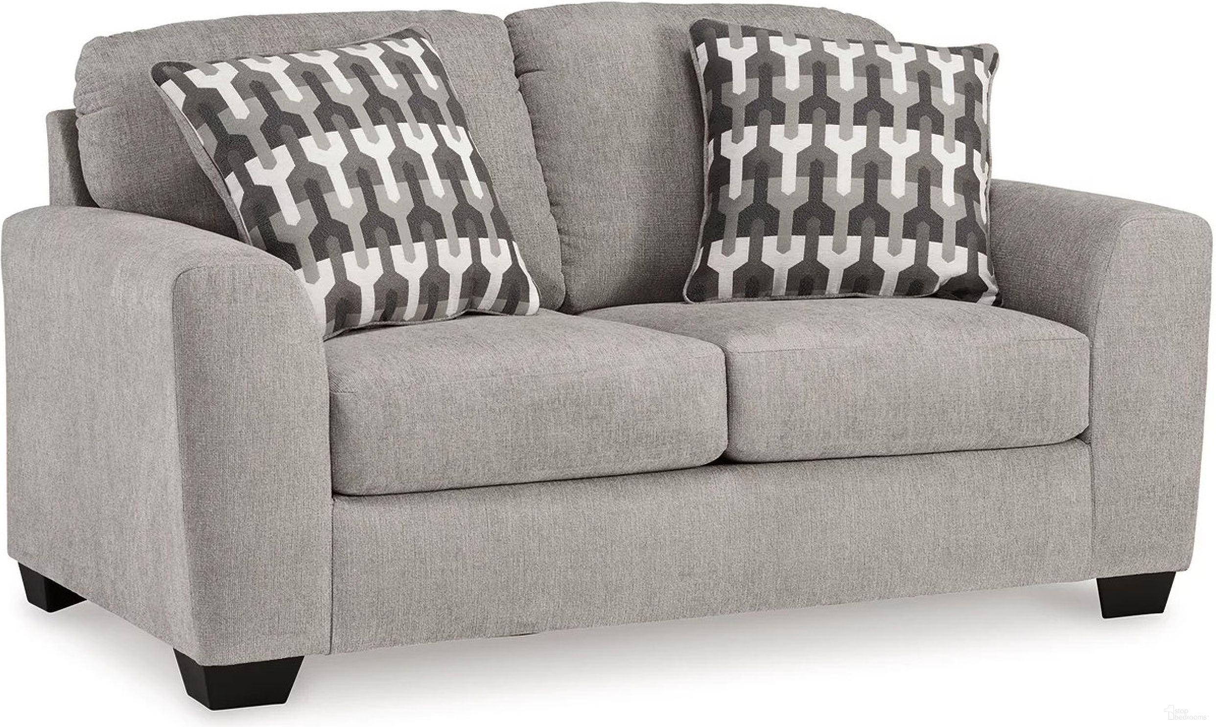 The appearance of Avenal Park Loveseat In Flannel designed by Signature Design by Ashley in the modern / contemporary interior design. This flannel piece of furniture was selected by 1StopBedrooms from Avenal Park Collection to add a touch of cosiness and style into your home. Sku: 5080535. Material: Fabric.