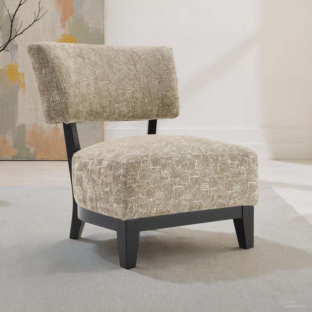 The appearance of Aveni Accent Chair In Beige designed by Furniture of America in the modern / contemporary interior design. This beige piece of furniture was selected by 1StopBedrooms from Aveni Collection to add a touch of cosiness and style into your home. Sku: FM-AC6008BG. Material: Fabric.