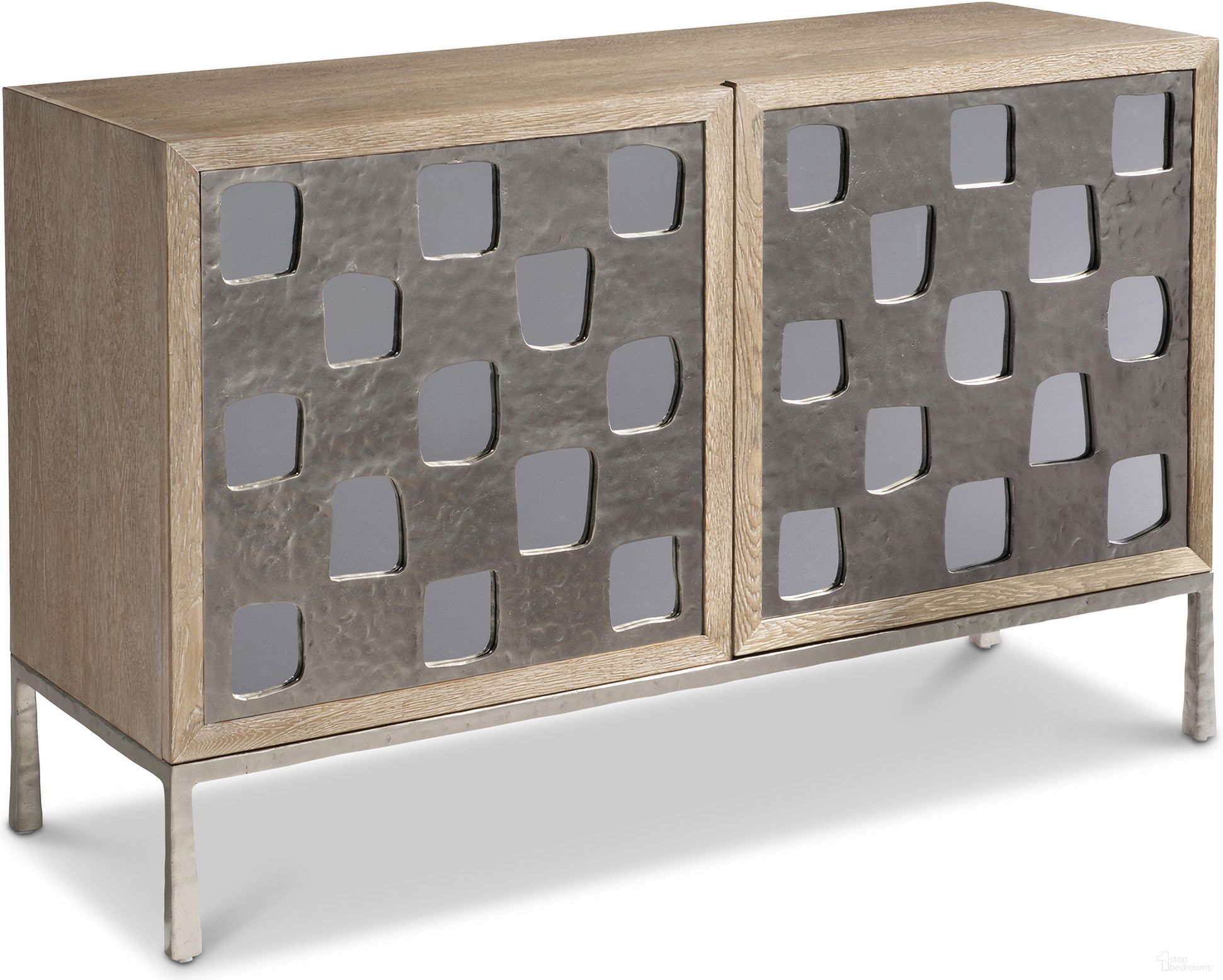 The appearance of Aventura Door Chest designed by Bernhardt in the modern / contemporary interior design. This marcona piece of furniture was selected by 1StopBedrooms from Aventura Collection to add a touch of cosiness and style into your home. Sku: 318115. Material: Metal.