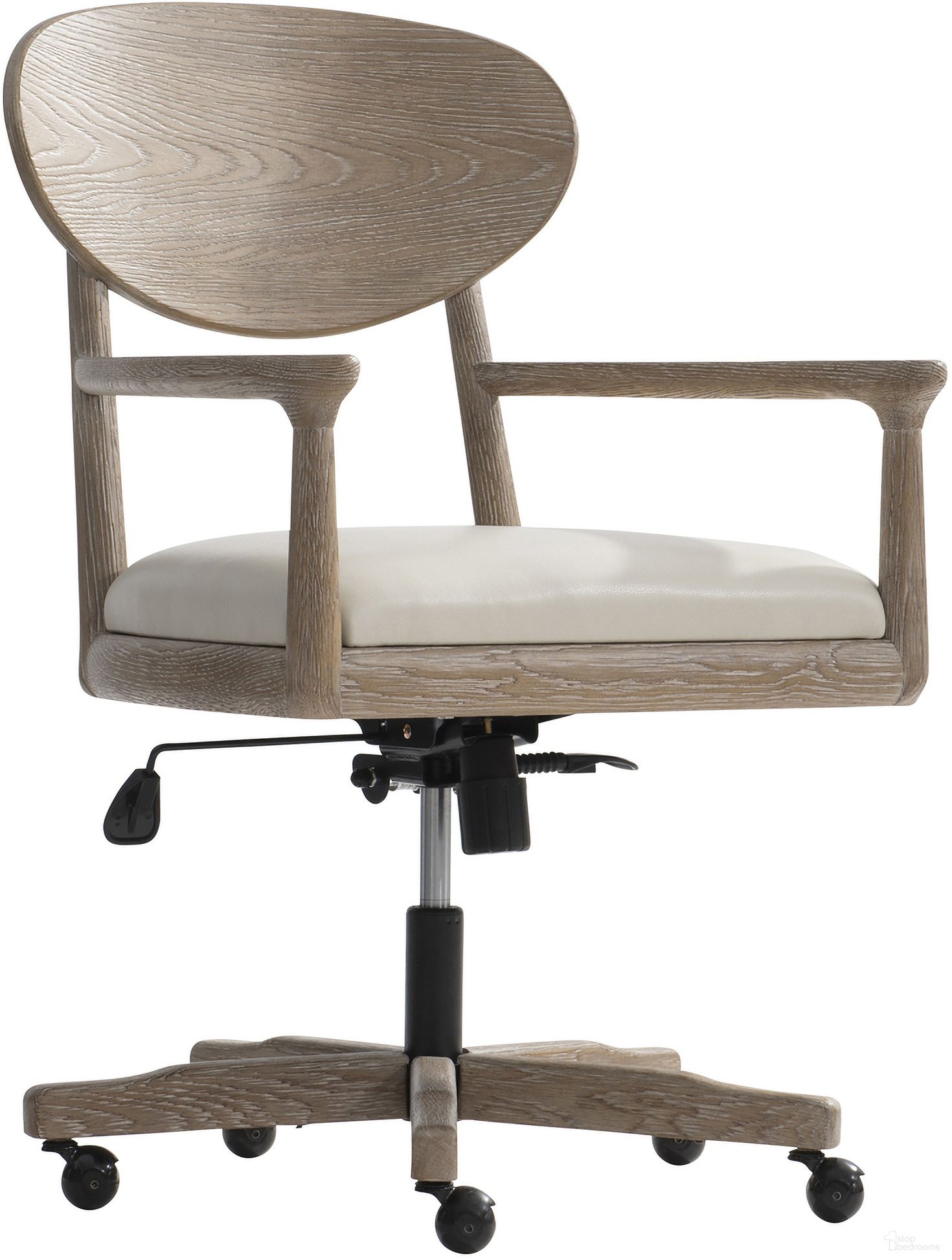 The appearance of Aventura Office Chair designed by Bernhardt in the modern / contemporary interior design. This beige piece of furniture  was selected by 1StopBedrooms from Aventura Collection to add a touch of cosiness and style into your home. Sku: D11012. Material: Metal.