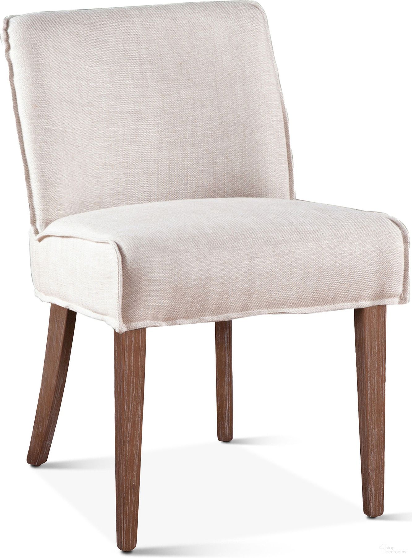 The appearance of Avery Casual Dining Chair In Off White Linen - Set of 2 designed by Home Trends and Design in the rustic / southwestern interior design. This white piece of furniture was selected by 1StopBedrooms from Avery Collection to add a touch of cosiness and style into your home. Sku: ZWAVEOFFWDC. Material: Wood. Chair Type: Side Chair.