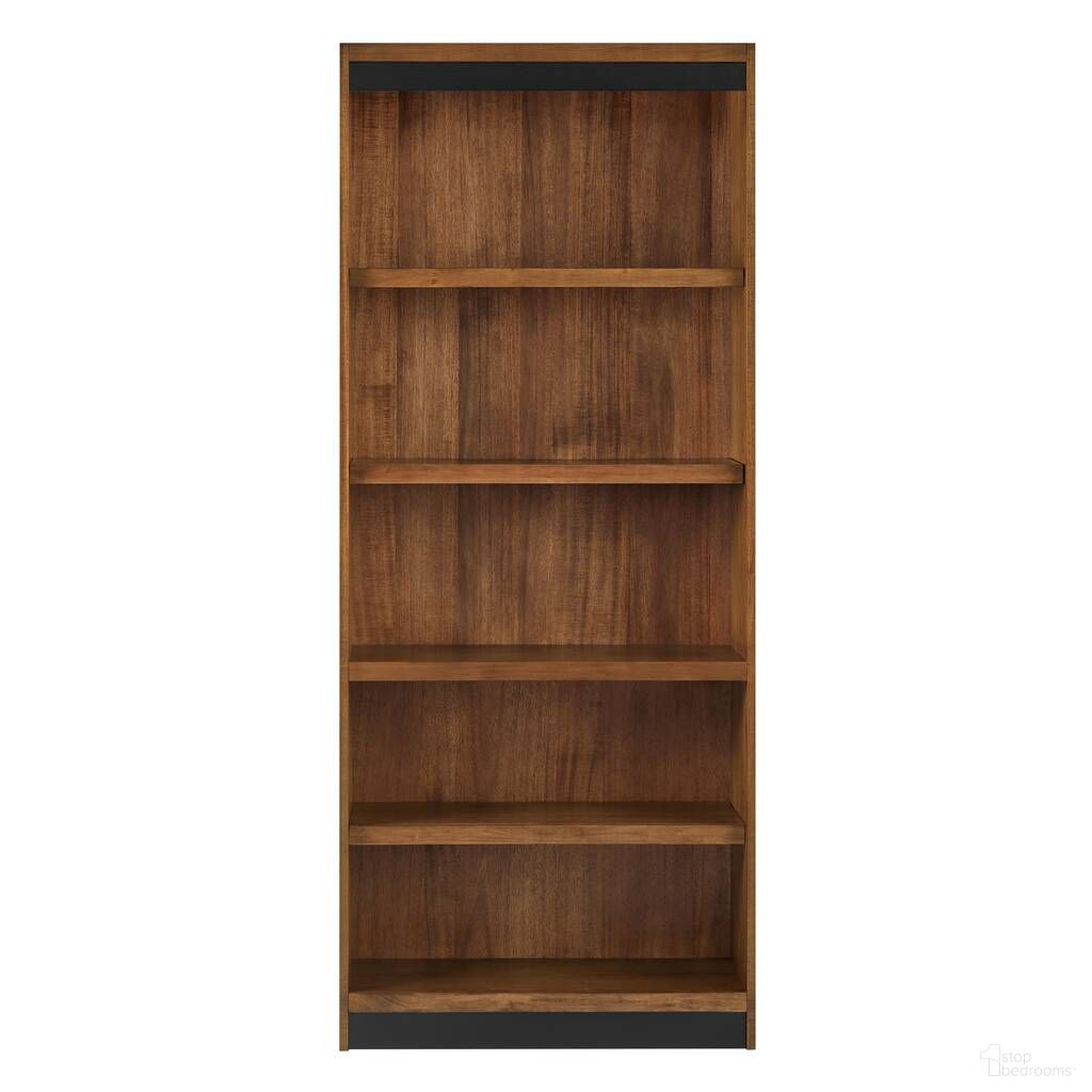 The appearance of Avery Wood Open Bookcase In Rich Medium Brown designed by Martin Furniture in the modern / contemporary interior design. This rich medium brown piece of furniture  was selected by 1StopBedrooms from Avery Collection to add a touch of cosiness and style into your home. Sku: IMAV3278. Material: Solid Hardwood.