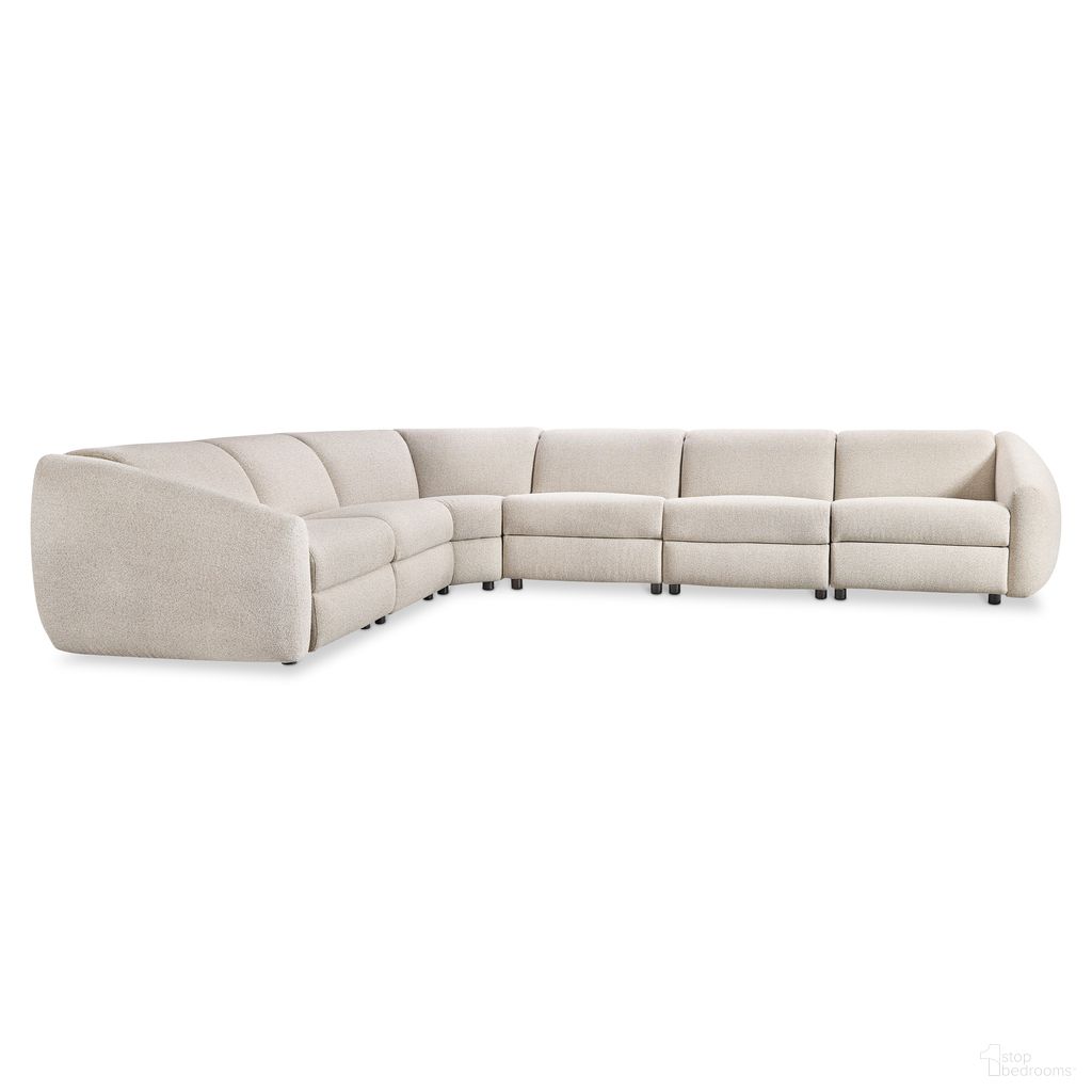 The appearance of Avignon 6-Piece Fabric Power Motion Sectional In Beige and Tan designed by Bernhardt in the modern / contemporary interior design. This beige/tan piece of furniture was selected by 1StopBedrooms from Avignon Collection to add a touch of cosiness and style into your home. Sku: B930RO;B930RO;B935RO;B936RO;B955RO;B960RO. Material: Fabric.