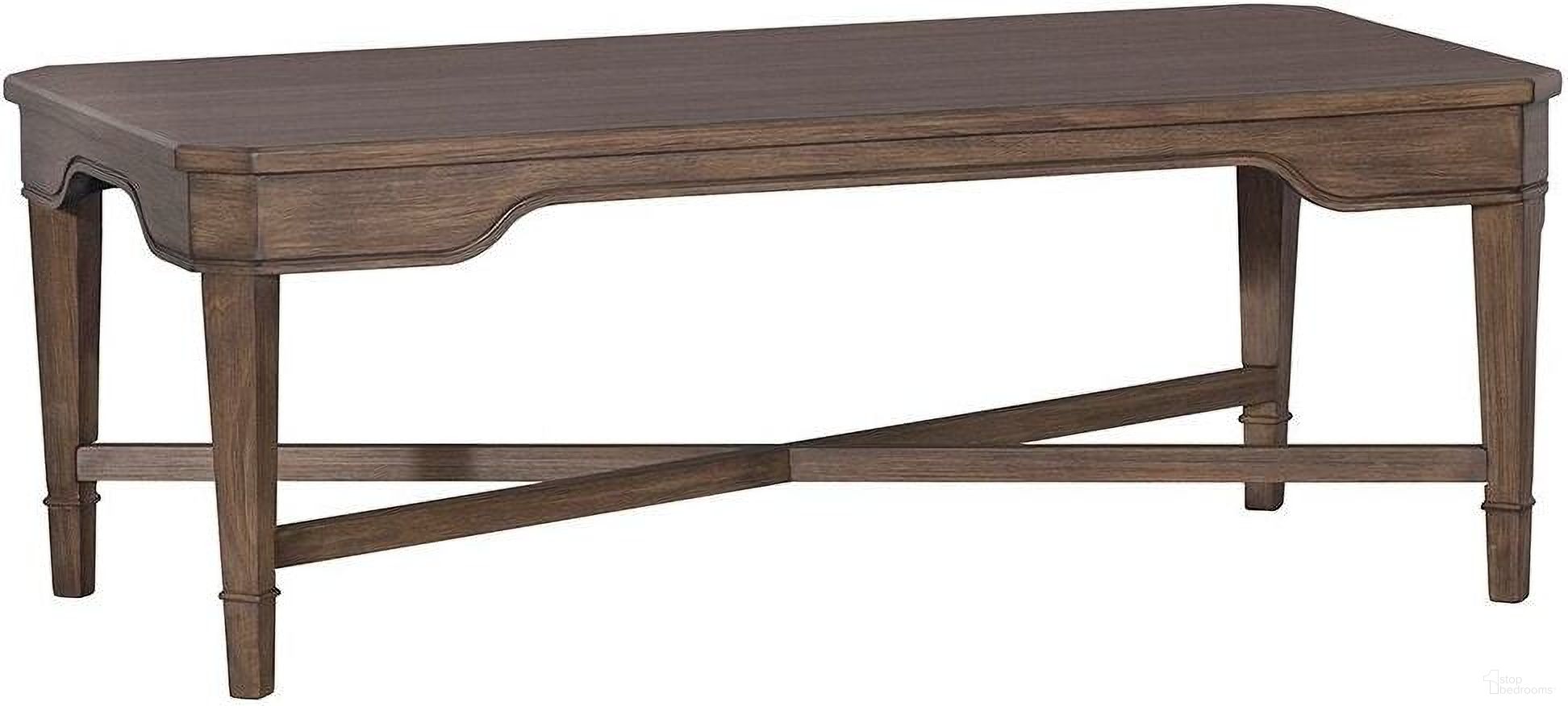 Avignon Rectangular Cocktail Table In Louve