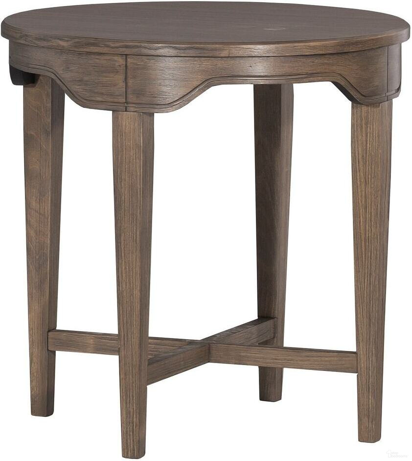 Avignon Round End Table In Louve