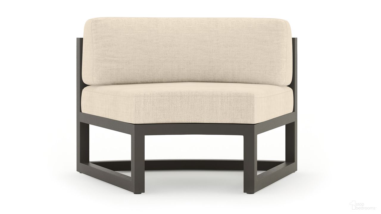 The appearance of Avion Curve Seat Set of 2 In Canvas Flax and Slate designed by Harmonia Living in the transitional interior design. This canvas flax/slate piece of furniture was selected by 1StopBedrooms from Avion Collection to add a touch of cosiness and style into your home. Sku: AVN-SL-CRVS-CF. Material: Aluminum.