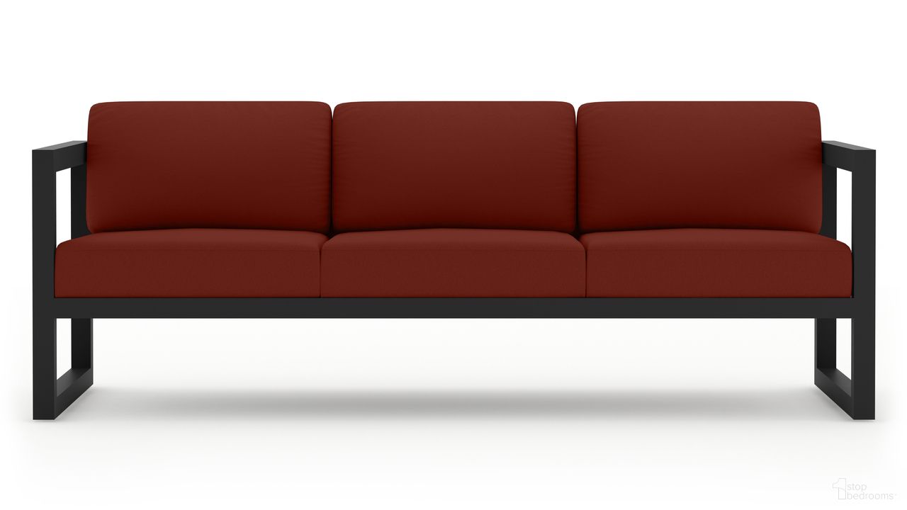 The appearance of Avion Sofa In Canvas Henna and Slate designed by Harmonia Living in the transitional interior design. This canvas henna/slate piece of furniture was selected by 1StopBedrooms from Avion Collection to add a touch of cosiness and style into your home. Sku: HL-AVN-SL-S-HN. Material: Aluminum.