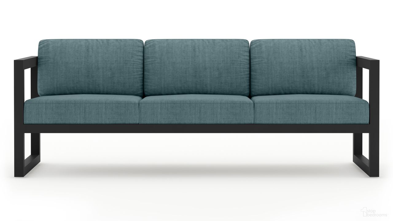 The appearance of Avion Sofa In Cast Lagoon and Slate designed by Harmonia Living in the transitional interior design. This cast lagoon/slate piece of furniture was selected by 1StopBedrooms from Avion Collection to add a touch of cosiness and style into your home. Sku: HL-AVN-SL-S-CL. Material: Aluminum.