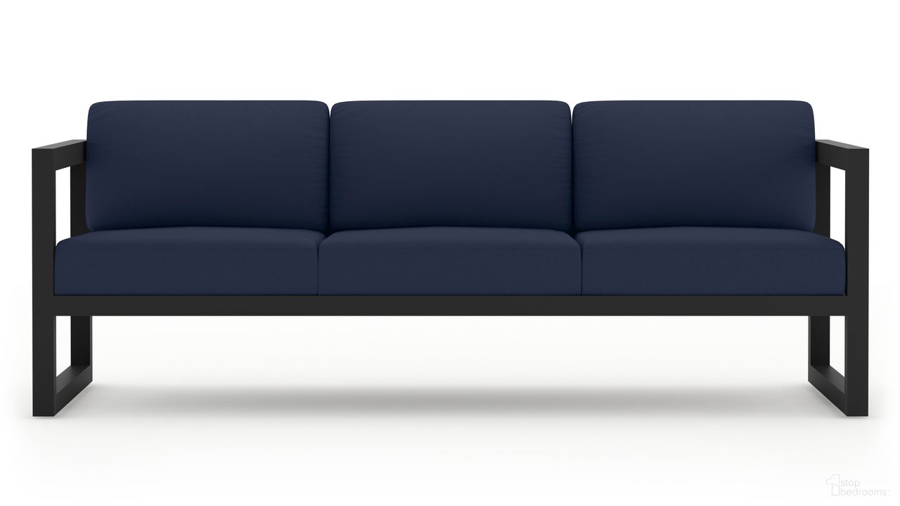 Avion Sofa In Spectrum Indigo and Slate