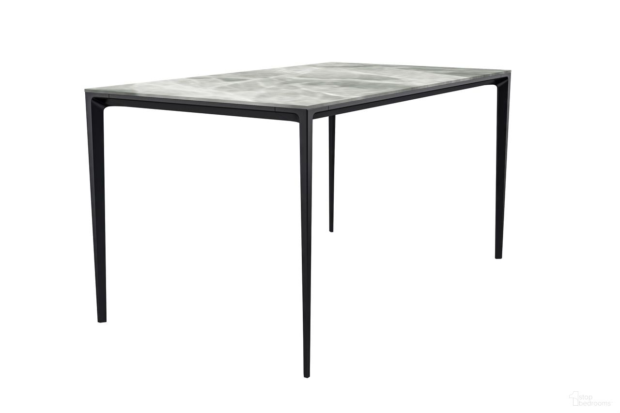 The appearance of Avo 71 Inch Dining Table In Light Grey designed by LeisureMod in the modern / contemporary interior design. This light grey piece of furniture  was selected by 1StopBedrooms from Avo Collection to add a touch of cosiness and style into your home. Sku: ATBL-71IGR-S. Table Base Style: Legs. Material: Aluminum. Table Top Shape: Rectangular. Size: 35" x 71".
