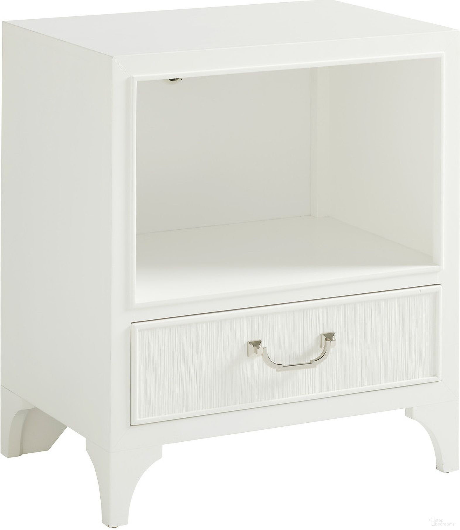 The appearance of Avondale Abbey Springs Night Table In Alabaster designed by Lexington in the traditional interior design. This alabaster piece of furniture was selected by 1StopBedrooms from Avondale Collection to add a touch of cosiness and style into your home. Sku: 415-622. Material: Wood.
