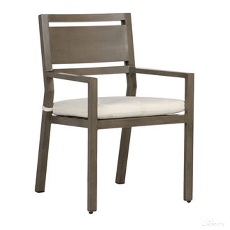 The appearance of Avondale Aluminum Arm Chair In Cabana Stripe Fossil designed by Summer Classics in the transitional interior design. This cabana stripe fossil piece of furniture was selected by 1StopBedrooms from Avondale Aluminum Collection to add a touch of cosiness and style into your home. Sku: 340031+C594H439N. Material: Aluminum.