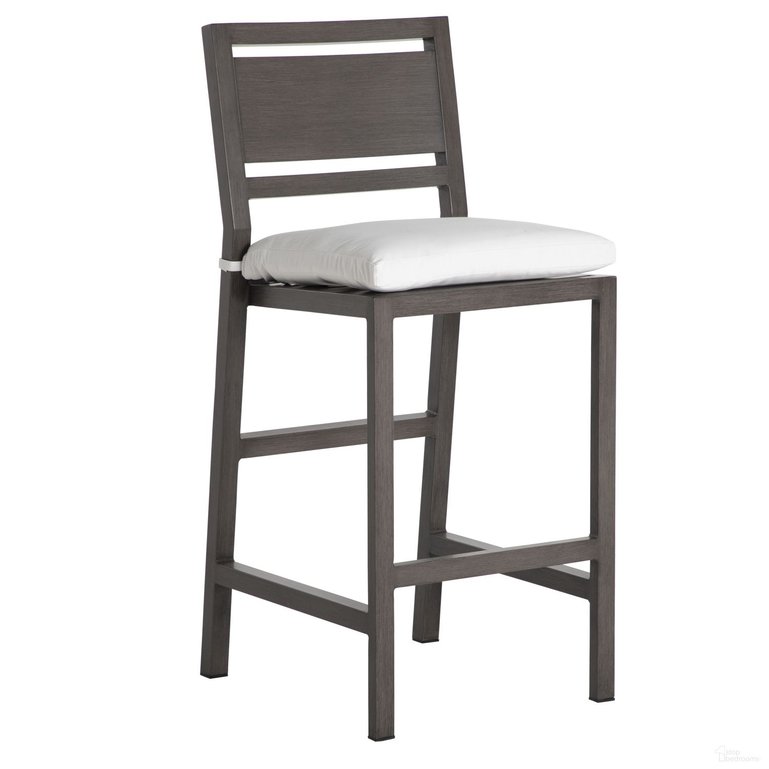 The appearance of Avondale Barstool In Linen Snow designed by Summer Classics in the transitional interior design. This linen snow piece of furniture was selected by 1StopBedrooms from Avondale Collection to add a touch of cosiness and style into your home. Sku: 129760+C236H6457N. Material: Aluminum.