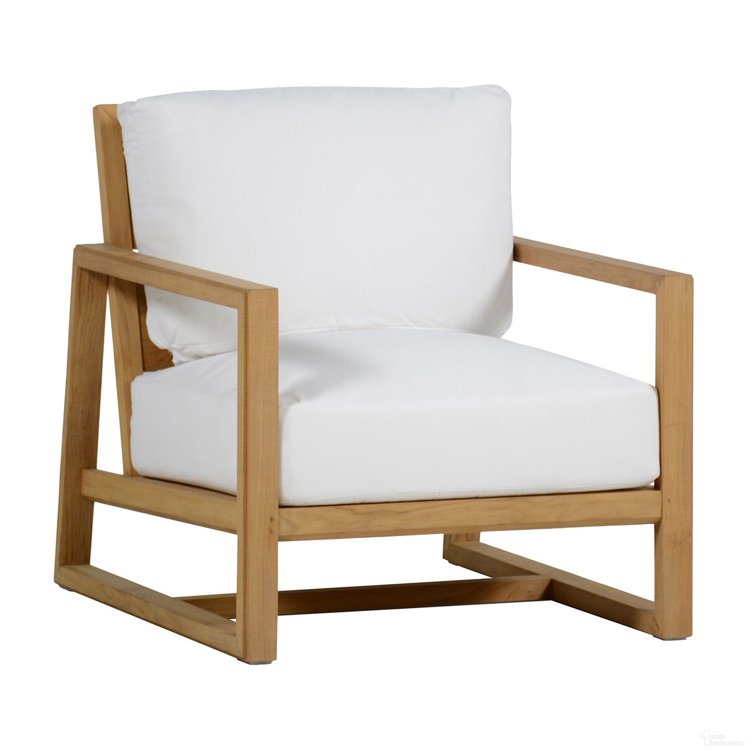 The appearance of Avondale N-Dura Lounge In Linen Snow designed by Summer Classics in the transitional interior design. This linen snow piece of furniture  was selected by 1StopBedrooms from Avondale Collection to add a touch of cosiness and style into your home. Sku: 33994+C268P6457N. Material: Wood.