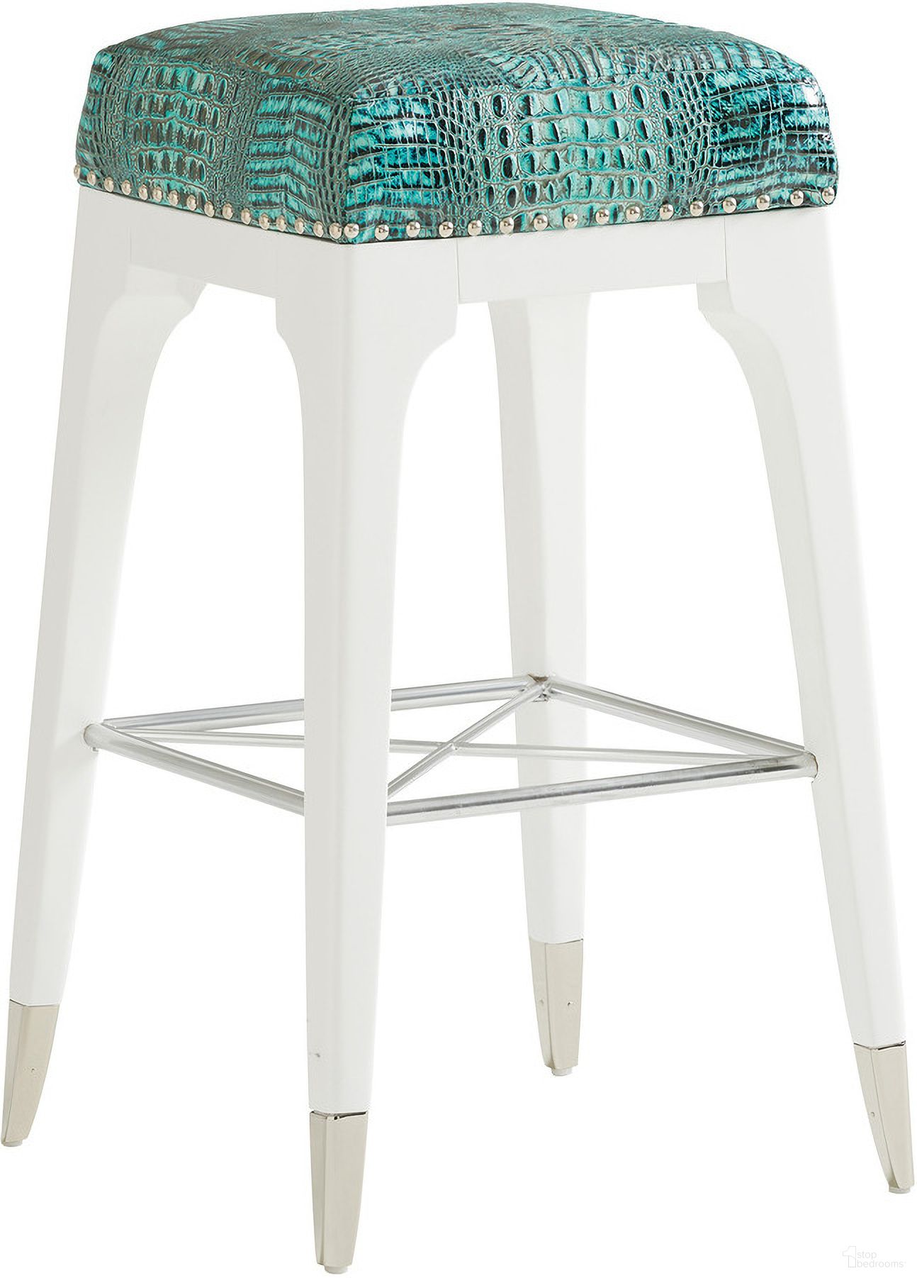 Avondale Northbrook Bar Stool In Alabaster 01-0415-896-40