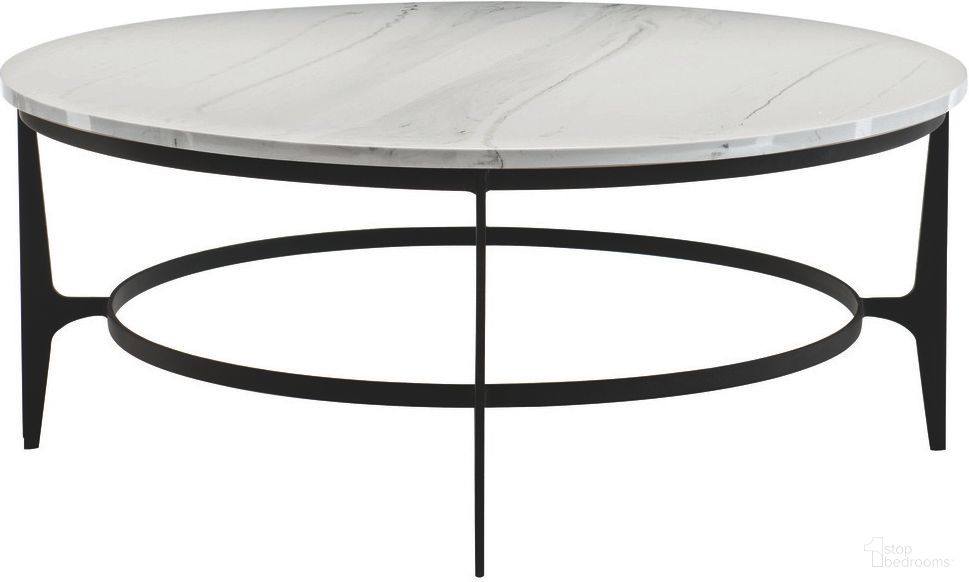 The appearance of Avondale Round Metal Cocktail Table designed by Bernhardt in the modern / contemporary interior design. This blackened/marble piece of furniture  was selected by 1StopBedrooms from Avondale Collection to add a touch of cosiness and style into your home. Sku: 470015. Material: Steel.