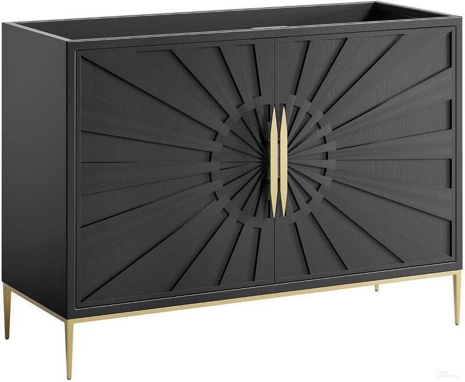 The appearance of Awaken 48 Inch Bathroom Vanity Cabinet In Black designed by Modway in the modern / contemporary interior design. This black piece of furniture  was selected by 1StopBedrooms from Awaken Collection to add a touch of cosiness and style into your home. Sku: EEI-6163-BLK. Material: Wood.