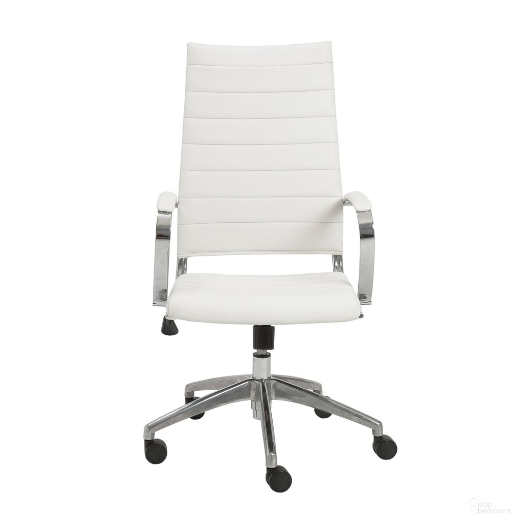 Axel High Back Office Chair In White