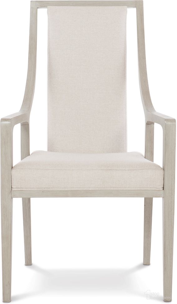 The appearance of Axiom Curved Arm Chair designed by Bernhardt in the transitional interior design. This linear gray piece of furniture  was selected by 1StopBedrooms from Axiom Collection to add a touch of cosiness and style into your home. Sku: 381566. Material: Fabric. Chair Type: Arm Chair.