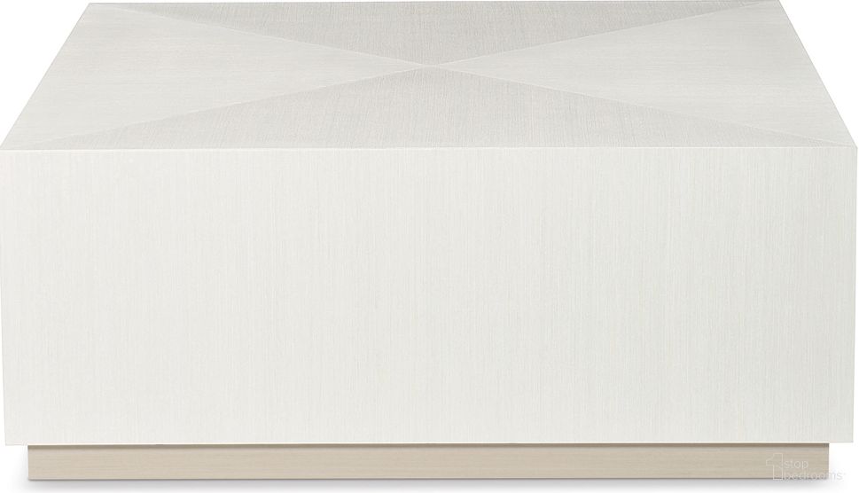 The appearance of Axiom Square Cocktail Table designed by Bernhardt in the modern / contemporary interior design. This linear gray/linear white piece of furniture  was selected by 1StopBedrooms from Axiom Collection to add a touch of cosiness and style into your home. Sku: 381011. Material: Poplar.