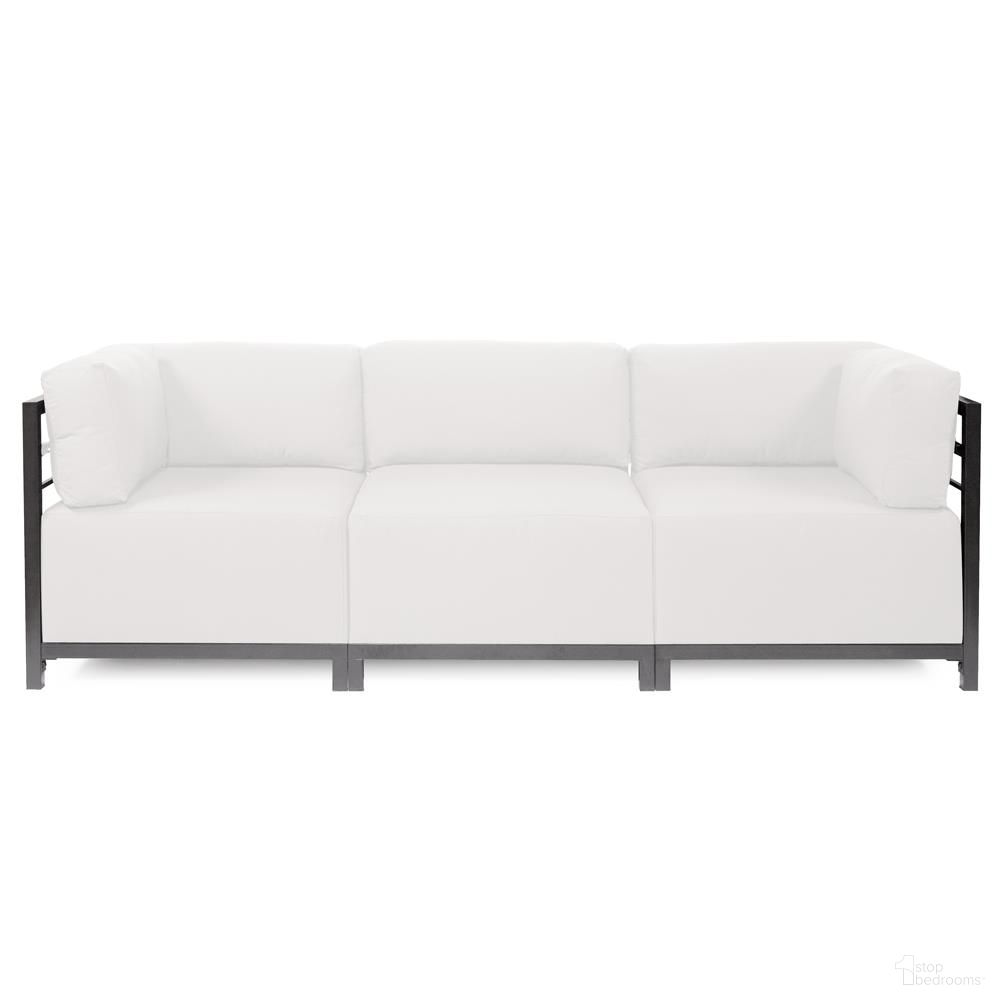 The appearance of Axis 3 Piece Sectional Seascape Titanium Frame In Natural designed by Howard Elliott in the modern / contemporary interior design. This natural piece of furniture was selected by 1StopBedrooms from Seascape Collection to add a touch of cosiness and style into your home. Sku: KQ923T-467. Material: Acrylic.