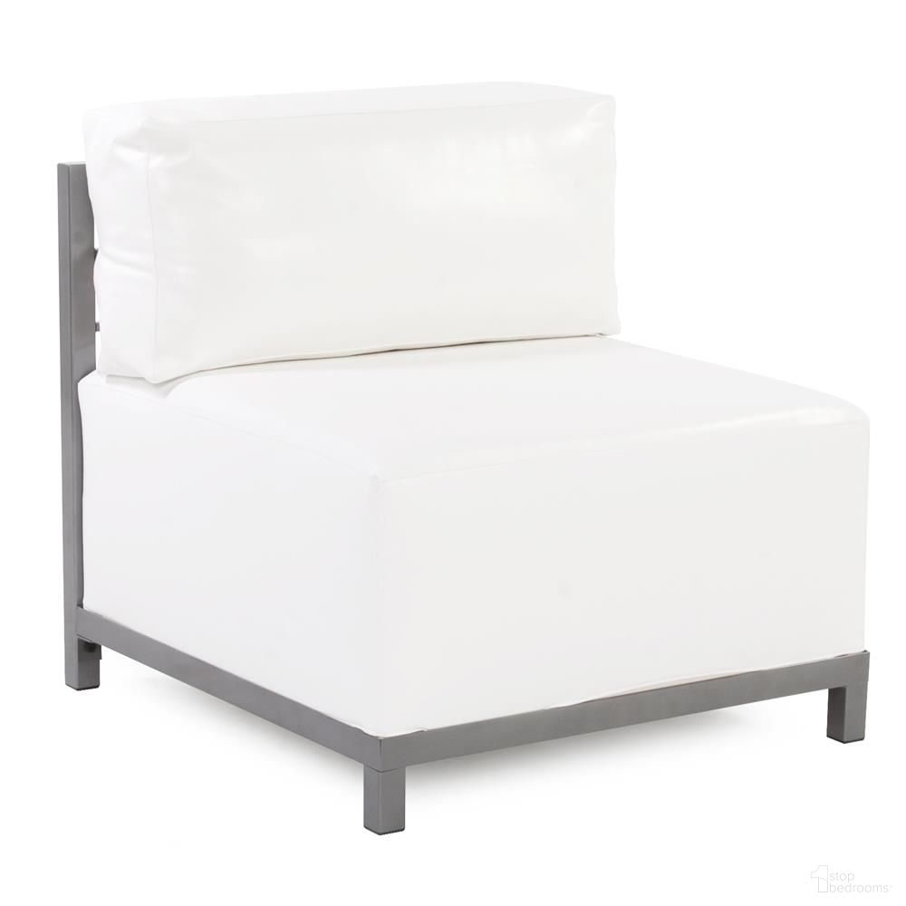 The appearance of Axis Chair Atlantis Titanium Frame In White designed by Howard Elliott in the transitional interior design. This white piece of furniture was selected by 1StopBedrooms from Atlantis Collection to add a touch of cosiness and style into your home. Sku: KQ920T-944. Material: Polyurethane.
