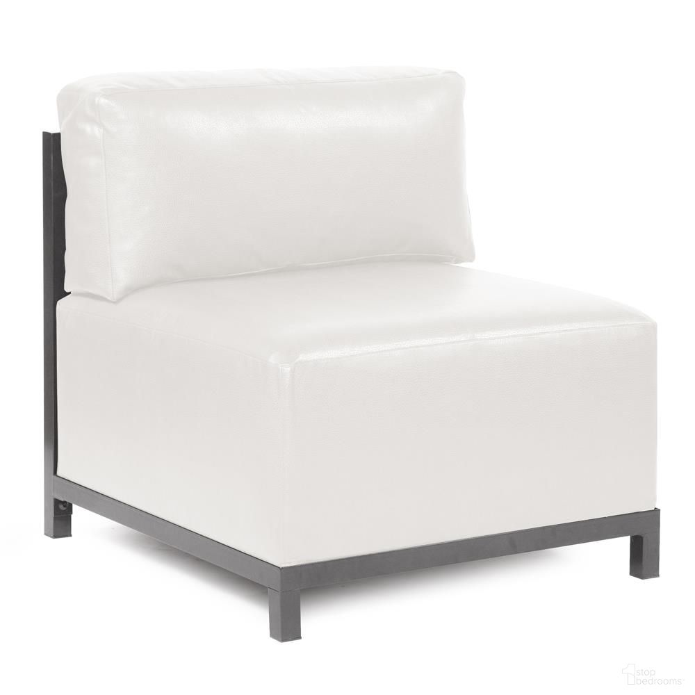 The appearance of Axis Chair Avanti Titanium Frame In White designed by Howard Elliott in the modern / contemporary interior design. This white piece of furniture was selected by 1StopBedrooms from Avanti Collection to add a touch of cosiness and style into your home. Sku: K920T-190. Material: Polyurethane.
