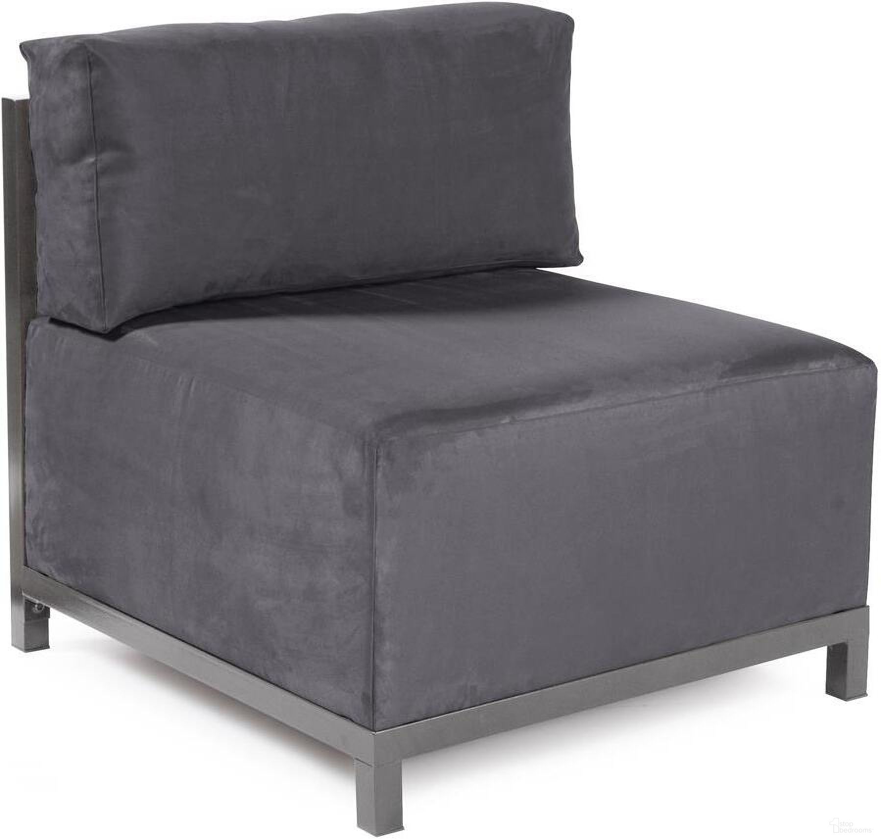 The appearance of Axis Chair Regency Titanium Frame In Gray designed by Howard Elliott in the interior design. This gray piece of furniture was selected by 1StopBedrooms from Regency Collection to add a touch of cosiness and style into your home. Sku: K920T-450. Material: Polyester.