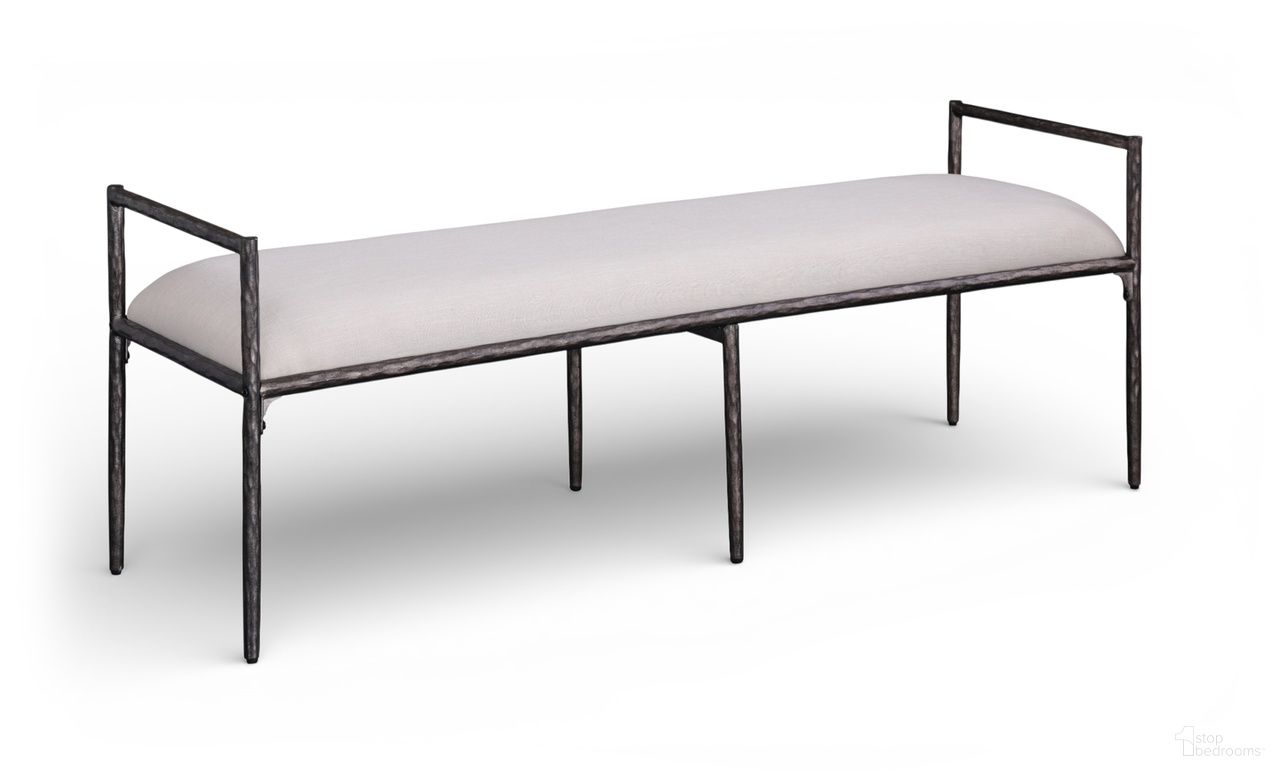 The appearance of Axis Linen Textured Fabric Upholstered Bench In Beige designed by Meridian in the modern / contemporary interior design. This beige piece of furniture was selected by 1StopBedrooms from Axis Collection to add a touch of cosiness and style into your home. Sku: 22051Beige. Material: Foam.