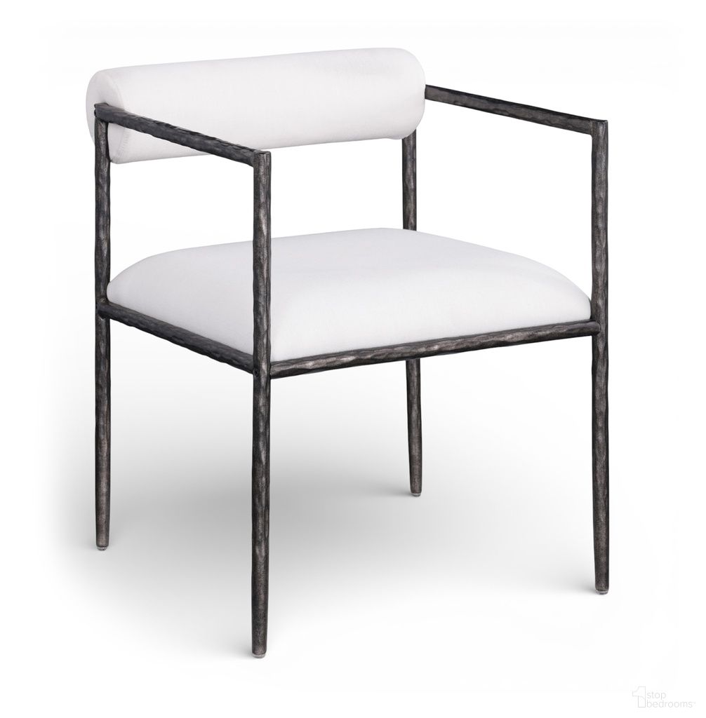 The appearance of Axis Linen Textured Fabric Upholstered Dining Chair Set of 2 In Cream designed by Meridian in the modern / contemporary interior design. This cream piece of furniture was selected by 1StopBedrooms from Axis Collection to add a touch of cosiness and style into your home. Sku: 88090Cream-C. Material: Foam. Chair Type: Arm Chair.