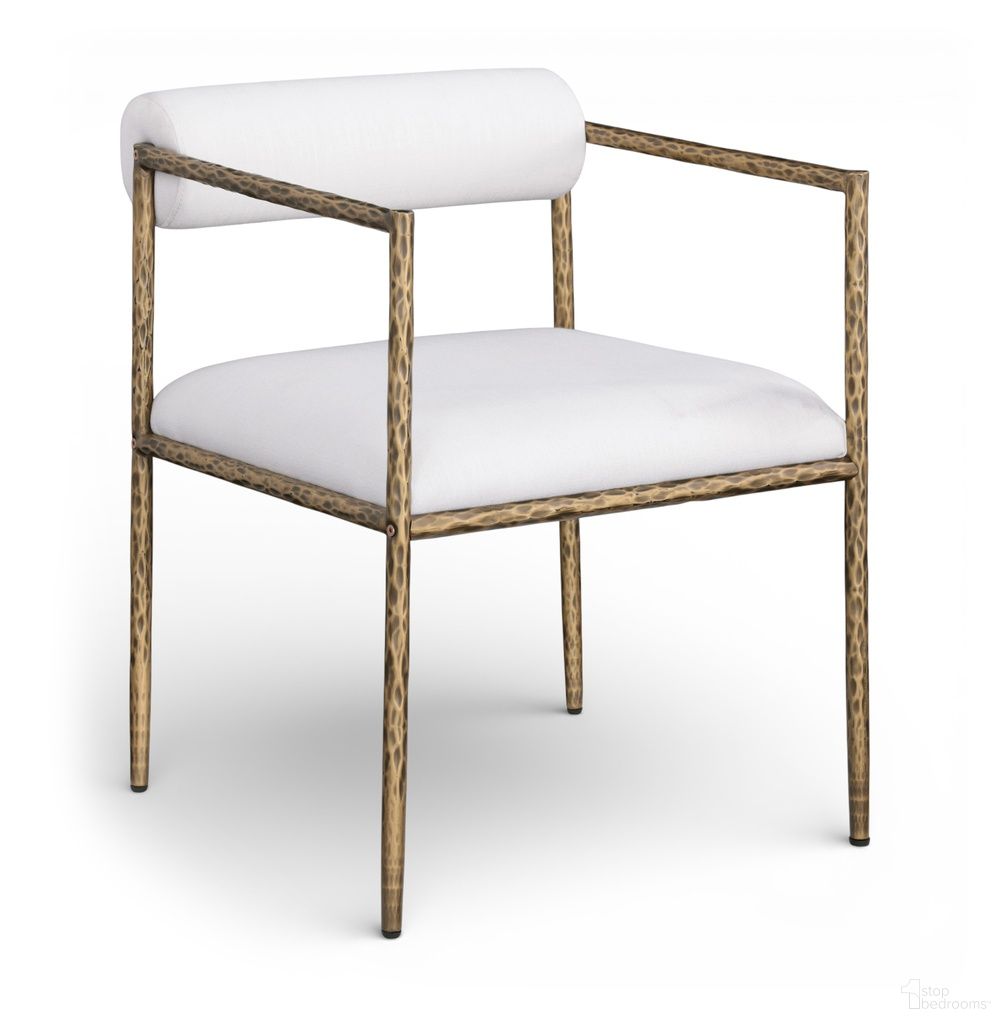 The appearance of Axis Linen Textured Fabric Upholstered Dining Chair Set of 2 In Cream designed by Meridian in the modern / contemporary interior design. This cream piece of furniture  was selected by 1StopBedrooms from Axis Collection to add a touch of cosiness and style into your home. Sku: 88097Cream-C. Material: Foam. Chair Type: Arm Chair.