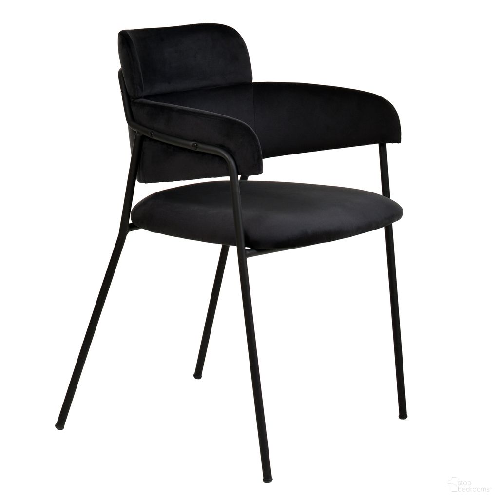 Axis Modern Dining Chair In Black