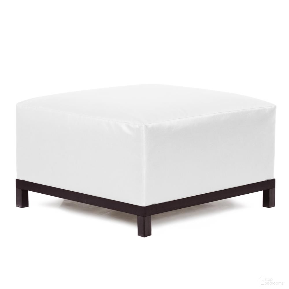 The appearance of Axis Ottoman Atlantis Slipcover (Cover Only) In White designed by Howard Elliott in the indoor/outdoor interior design. This white piece of furniture was selected by 1StopBedrooms from Atlantis Collection to add a touch of cosiness and style into your home. Sku: Q902-944. Material: PVC.