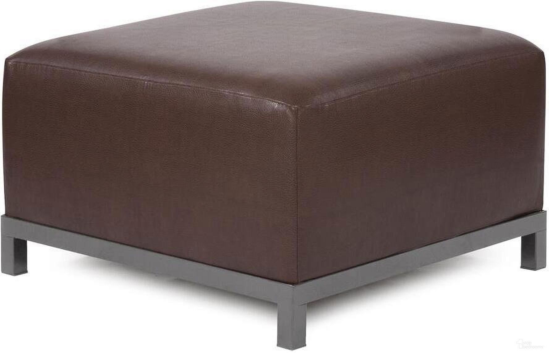 The appearance of Axis Ottoman Avanti Titanium Frame In Pecan designed by Howard Elliott in the modern / contemporary interior design. This pecan piece of furniture was selected by 1StopBedrooms from Avanti Collection to add a touch of cosiness and style into your home. Sku: K902T-192. Material: Polyurethane.