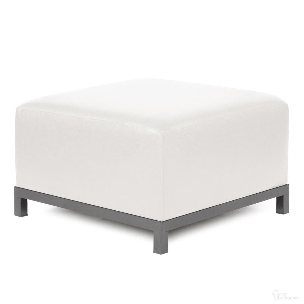 The appearance of Axis Ottoman Avanti Titanium Frame In White designed by Howard Elliott in the modern / contemporary interior design. This white piece of furniture was selected by 1StopBedrooms from Avanti Collection to add a touch of cosiness and style into your home. Sku: K902T-190. Material: Polyurethane.