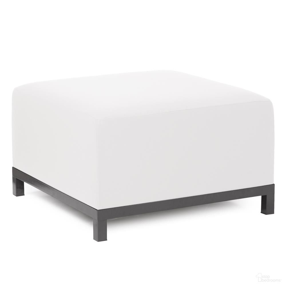 The appearance of Axis Ottoman Seascape Titanium Frame In Natural designed by Howard Elliott in the indoor/outdoor interior design. This natural piece of furniture  was selected by 1StopBedrooms from Seascape Collection to add a touch of cosiness and style into your home. Sku: KQ902T-467. Material: Acrylic.