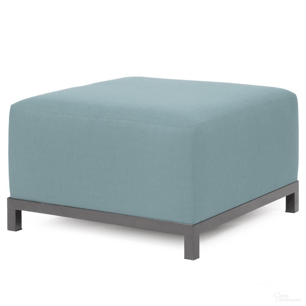 The appearance of Axis Ottoman Sterling Titanium Frame In Breeze designed by Howard Elliott in the interior design. This breeze piece of furniture was selected by 1StopBedrooms from Sterling Collection to add a touch of cosiness and style into your home. Sku: K902T-200. Material: Polyester.