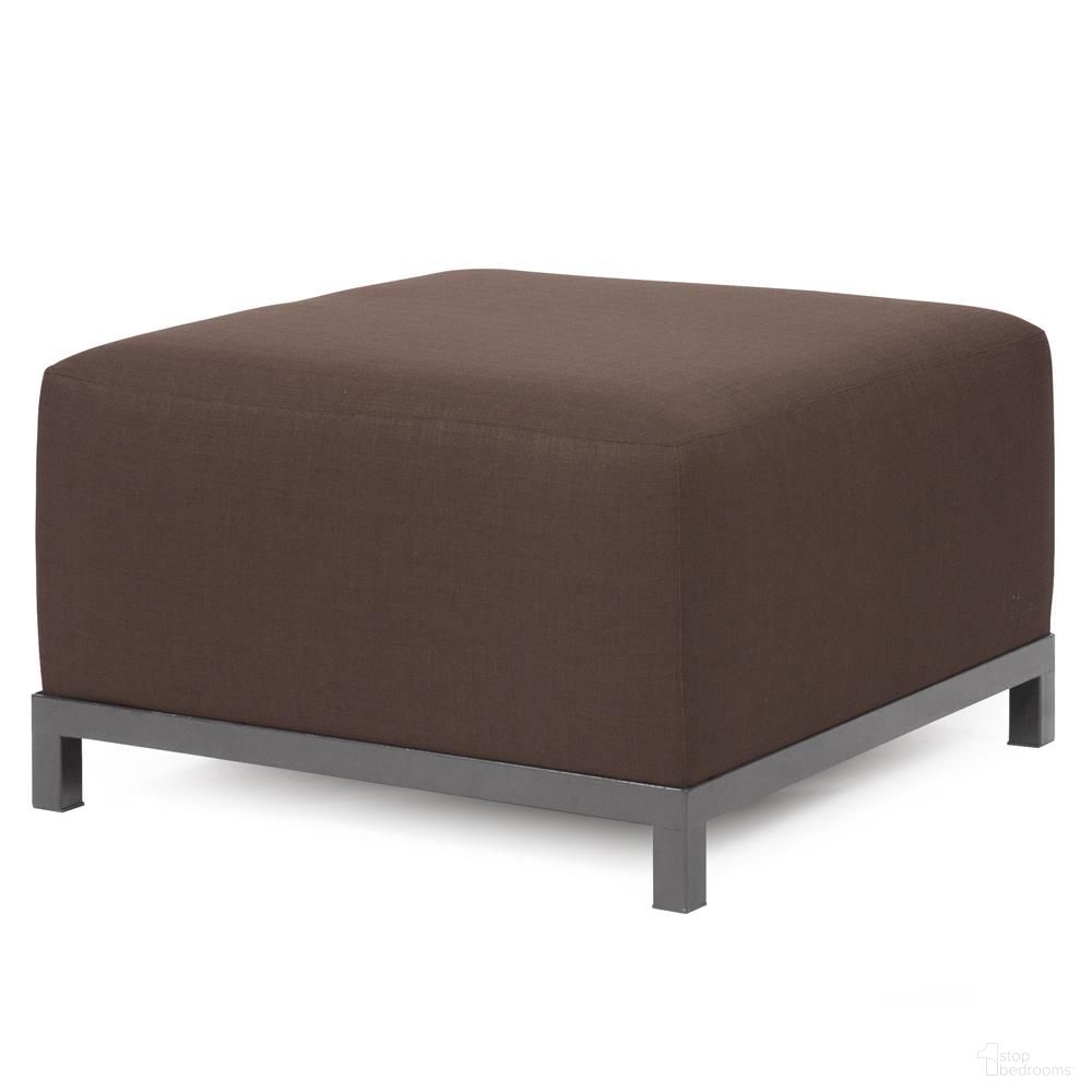 The appearance of Axis Ottoman Sterling Titanium Frame In Chocolate designed by Howard Elliott in the interior design. This chocolate piece of furniture was selected by 1StopBedrooms from Sterling Collection to add a touch of cosiness and style into your home. Sku: K902T-202. Material: Polyester.