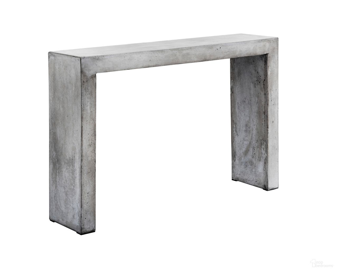 Axle Console Table In Grey