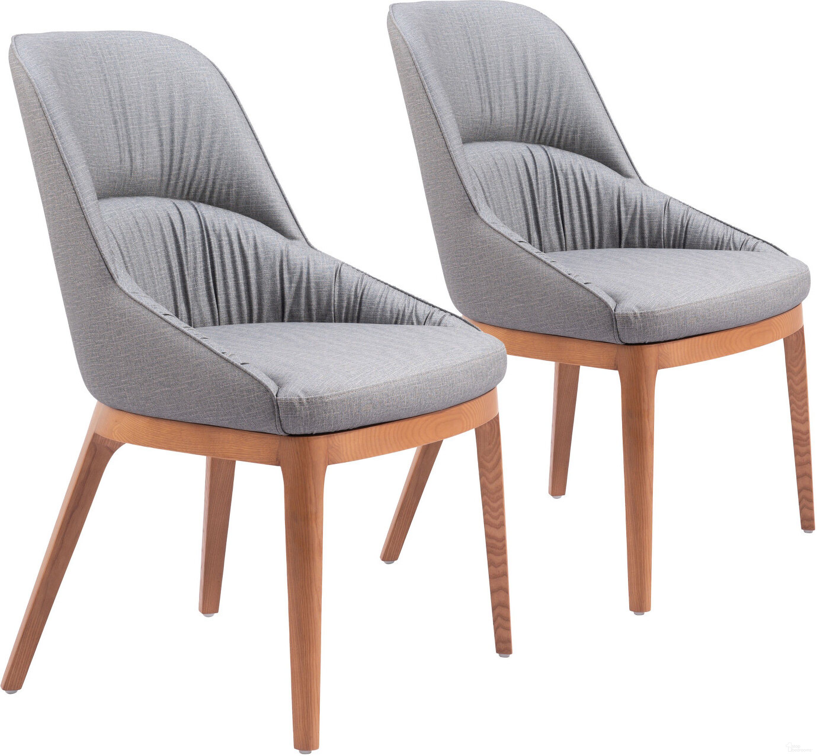 The appearance of Ayr Dining Chair Set of 2 In Slate Gray designed by Zuo Modern in the modern / contemporary interior design. This slate piece of furniture was selected by 1StopBedrooms from Ayr Collection to add a touch of cosiness and style into your home. Sku: 110126. Material: Steel. Chair Type: Side Chair.