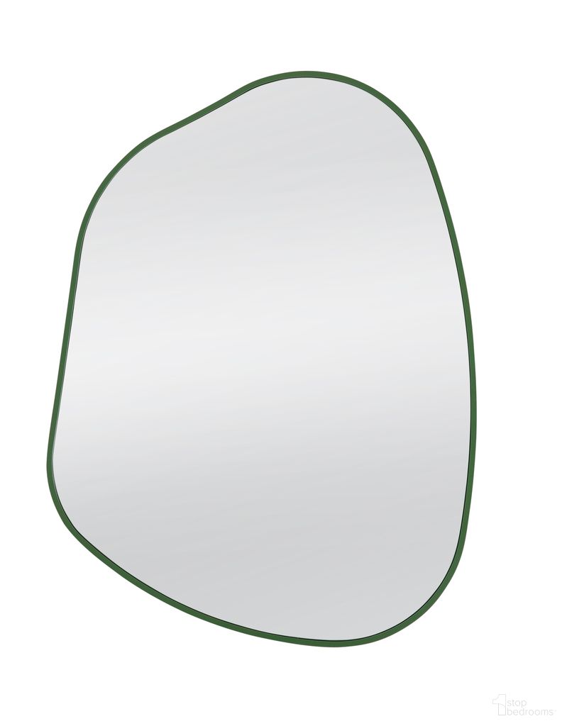 Azalea Wall Mirror In Green