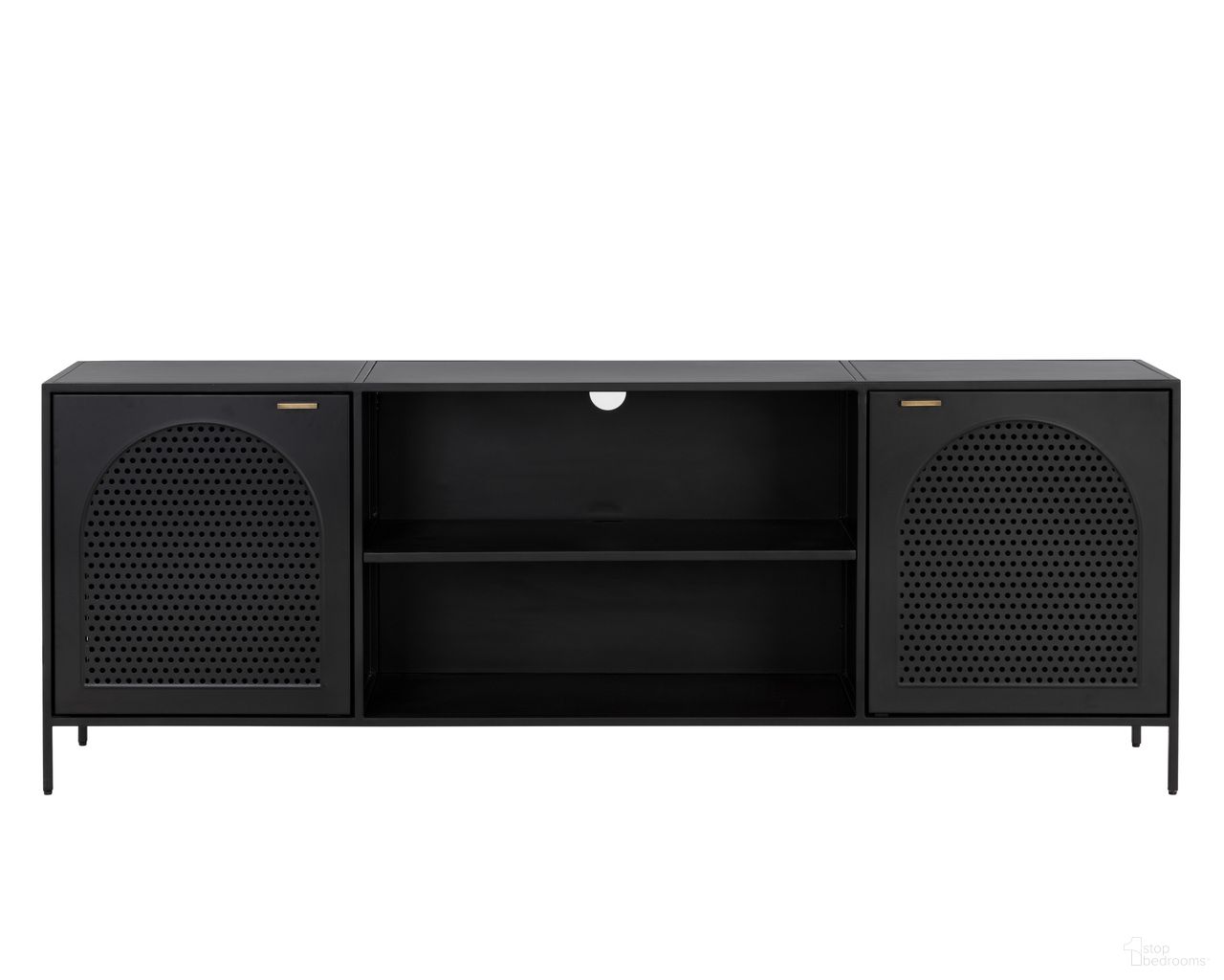 Aziza Storage Cabinet In Black