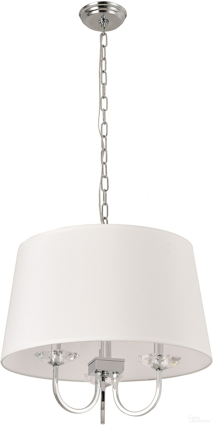 Azure Collection Metal and Glass Chandelier Lights In Clear and Chrome