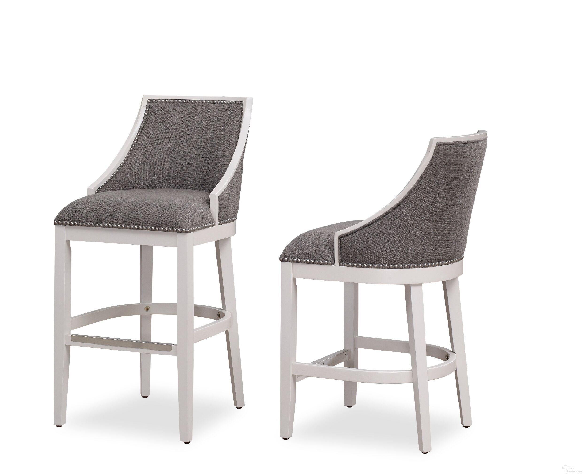 The appearance of B2-234 Counter Stool designed by American Woodcrafters in the transitional interior design. This off white piece of furniture was selected by 1StopBedrooms from Barstools Collection to add a touch of cosiness and style into your home. Sku: B2-234-26F. Material: Wood.